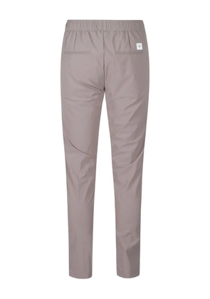 PMDS elastic-waistband trousers - Neutrals