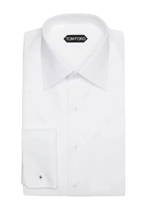 TOM FORD cufflink button-down shirt - White