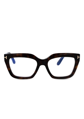 TOM FORD Eyewear tortoiseshell glasses - Brown