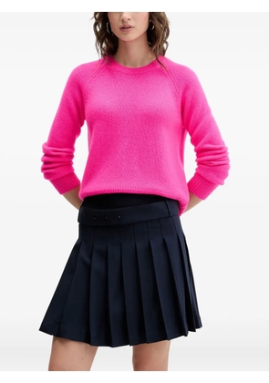 FROM FUTURE raglan-sleeves sweater - Pink