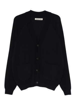 HOME CORE pocket buttoned knitwear - Blue