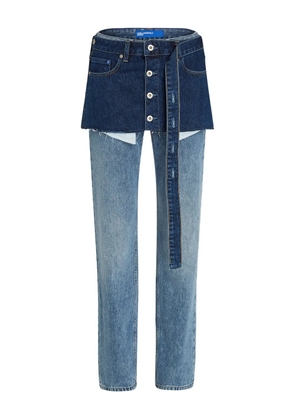 Karl Lagerfeld Jeans layered jeans - Blue