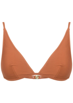 Lenny Niemeyer triangle-cup bikini top - Brown