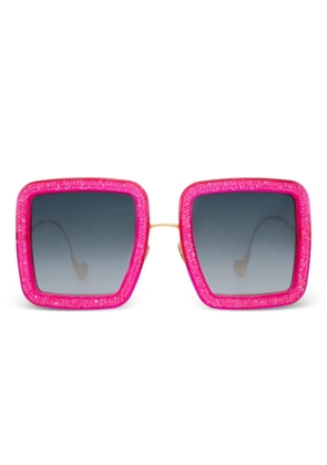 ANNA-KARIN KARLSSON Beaming Sky square-frame sunglasses - Pink