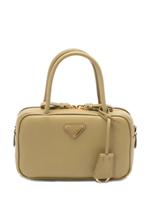 Prada leather tote bag - Neutrals