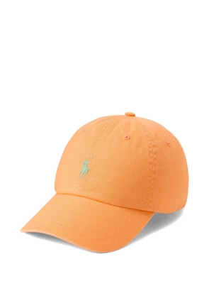 Polo Ralph Lauren logo-detail cotton baseball cap - Orange