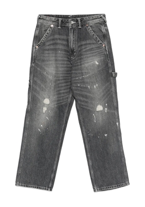 EVISU carpenter-style denim trousers - Grey