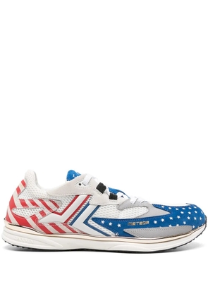 Lanvin Meteor colour-block panelled sneakers - White