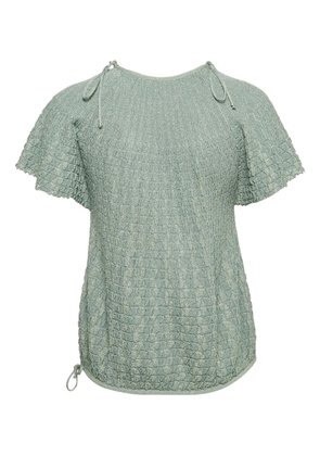 Missoni Pre-Owned lurex-knit top - Green