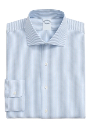 Brooks Brothers striped collar shirt - Blue