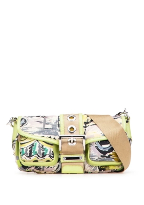 Prada Pre-Owned 2000-2013 Tessuto Stampata Venezia shoulder bag - Green