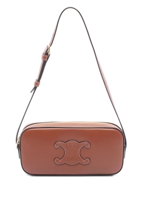 Celine Pre-Owned 2010s mini Cuir Triomphe Camera shoulder bag - Brown