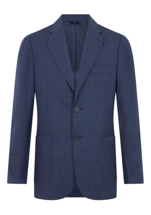 Brooks Brothers hopsack virgin-wool blazer - Blue