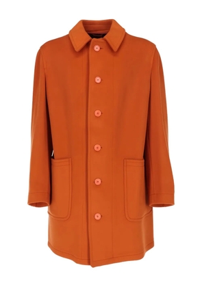 Romeo Gigli Pre-Owned 1990s single-breasted coat - Orange