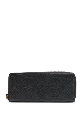 Louis Vuitton Pre-Owned 2021-2025 Monogram Empreinte Clemence Wallet long wallets - Black