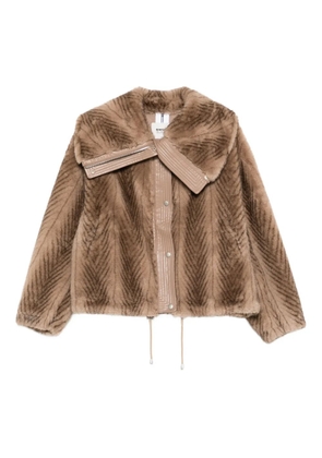 S.W.O.R.D 6.6.44 panelled jacket - Brown