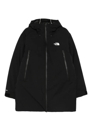 The North Face logo-detail hooded parka - Black