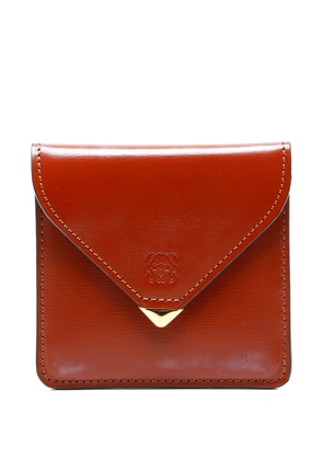 Loewe Pre-Owned 1990-2000s Anagram-detail coin purse - Brown