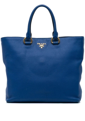 Prada Pre-Owned 2010-2024 Vitello Daino tote bag - Blue