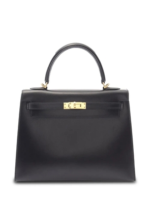 Hermès Pre-Owned 2021 Box Calf Kelly II Sellier 25 handbag - Black