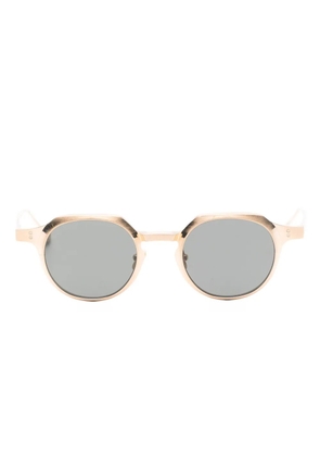 Massada geometric-frames sunglasses - Gold