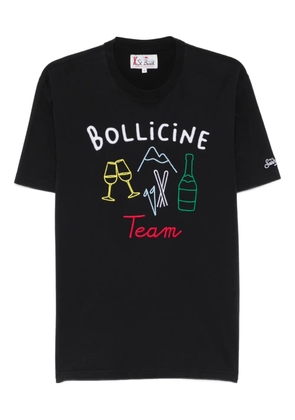 MC2 Saint Barth Arnott embroidered T-Shirt - Blue