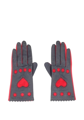 Moschino Pre-Owned heart-shaped gloves - Red