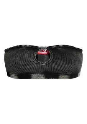 Diesel Janette-Dnm cutout bra - Grey