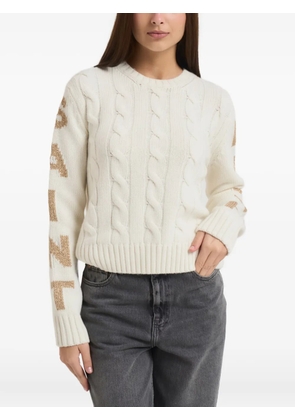 MC2 Saint Barth cable-knit sweater - Neutrals