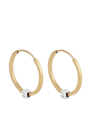 IVI Joia slim hoops earrings - Gold