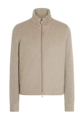 Zegna Oasi-cashmere cardigan - Neutrals