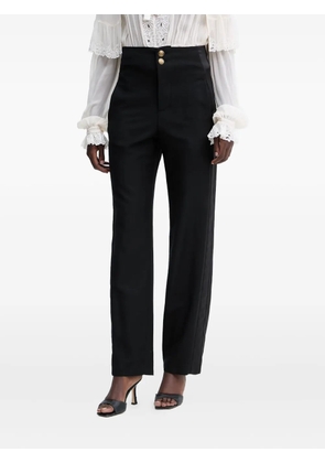 TWINSET side-panel tailored trousers - Black