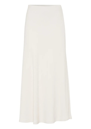 Brunello Cucinelli A-line maxi skirt - White