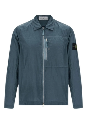 Stone Island graphic-print jacket - Blue
