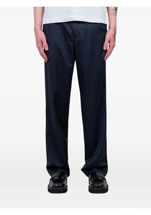 Another Aspect 1.0 tonal-stitching trousers - Blue
