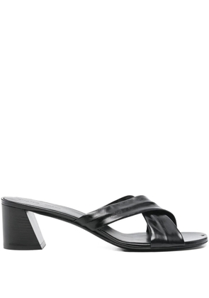 KHAITE 55mm Liria criss-cross sandals - Black