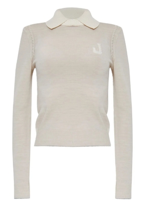 Jacquemus Tricot polo top - Neutrals