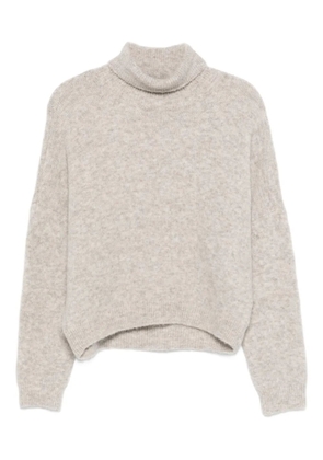 Transit roll-neck sweater - Grey