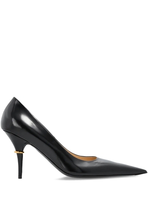 Balenciaga pointed toe ring heel pumps - Black