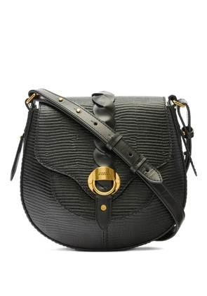 ISABEL MARANT braided ring detail shoulder bag - Black