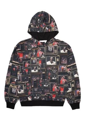 Jordan printed hoodie - Black