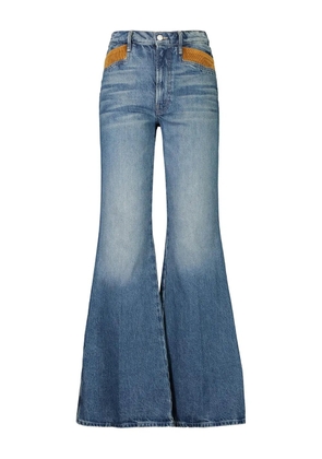MOTHER Pointy Pocket Doozy Heel jeans - Blue