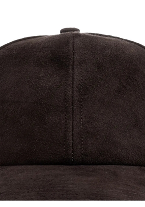 SAMSOE SAMSOE suede baseball cap - Brown