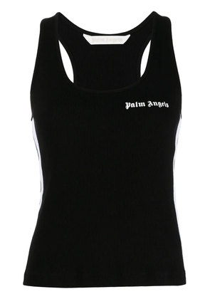 Palm Angels logo-print tank top - Black
