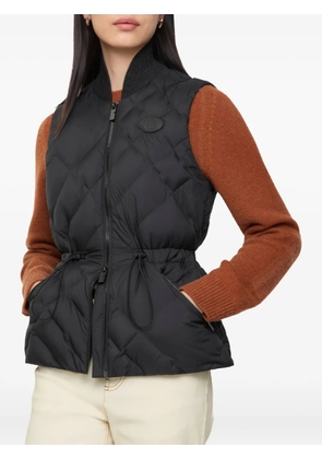 Burberry zip-up gilet - Black