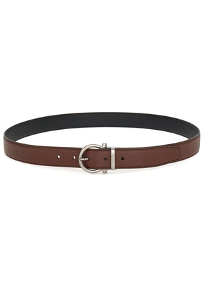 Ferragamo reversible Gancini belt - Brown
