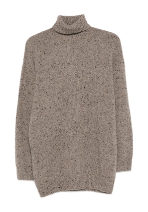 The Row Mirai turtleneck sweater - Brown