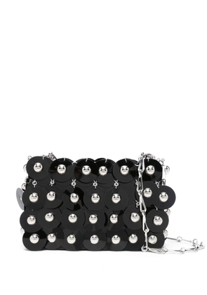 Rabanne Sparkle shoulder bag - Black