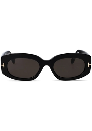 TOM FORD Eyewear oval-frame sunglasses - Black