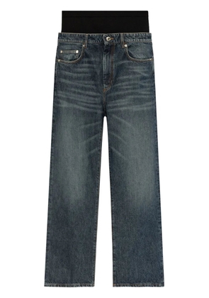 Sportmax whiskered boyfriend jeans - Blue